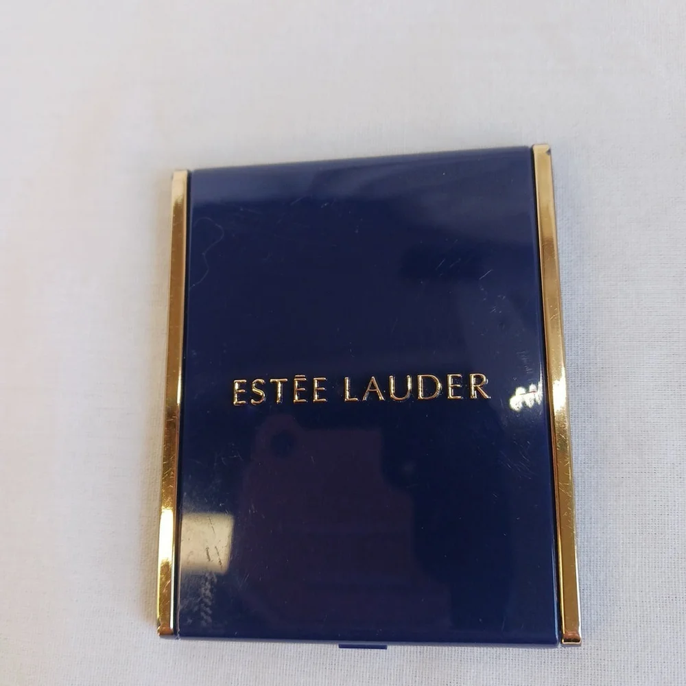 Estee Lauder Navy Compact Makeup Mirror Small